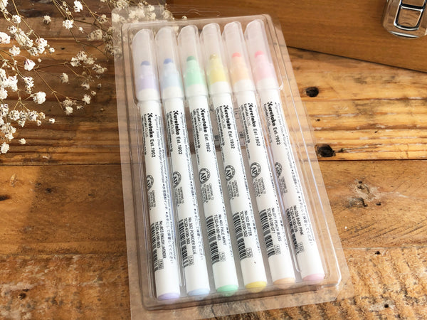  Kuretake ZIG Clean Color DOT markers, 12 colors set