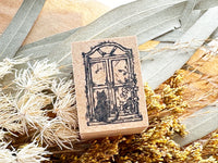 Sirusu Rubber Stamp / Old Window in the Attic