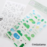 Furukawa x Mizutama Sheet of Stickers