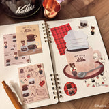 Furukawa x Kalita Square Masking Stickers / After Lunch (Bear)