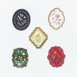 Traditional Japanese Flake Stickers / Flower