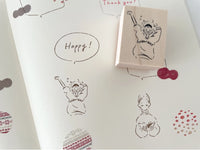 nonco hanco Rubber Stamp - Day Off Girl