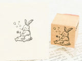 Sirusu Rubber Stamp / Space Out Bunny