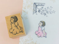 Sirusu Rubber Stamp / Told You It's Not Me (Pouting Girl)