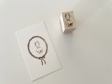 nonco hanco Rubber Stamp - Reading Girl (S)