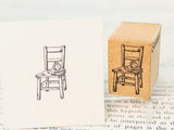 Sirusu Rubber Stamp / Antique Chair