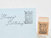 Sirusu Rubber Stamp / Flowers by the Window