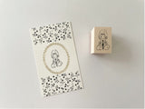 nonco hanco Rubber Stamp - Letter Girl (L)