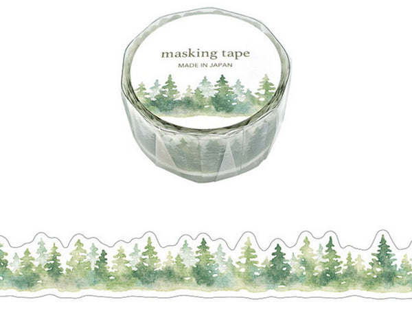 Japanese Die-Cut Washi Masking Tape / Forest