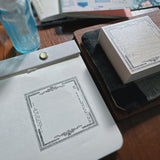 Nonnlala Original Rubber Stamp - Decorative Frame