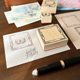 Nonnlala Original Rubber Stamp - Cursive