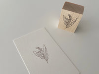 nonco hanco Rubber Stamp - Lily of the Valley