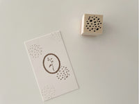 nonco hanco Rubber Stamp -Dots