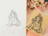 Sirusu Rubber Stamp / Spring Fairy Daisy