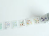 YOHAKU Transparent PET Roll Stickers / P-007 Letter (テガミ)