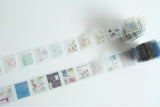 YOHAKU Transparent PET Roll Stickers / P-007 Letter (テガミ)