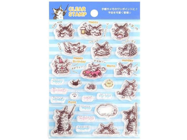 Dayan the Wachifield Cat Clear Stamps