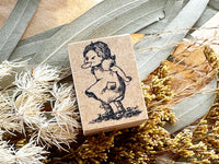 Sirusu Rubber Stamp / I'll Never Play with You Again (Pouting Girl)