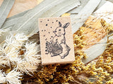 Sirusu Rubber Stamp / Wild Rabbit's Flower Basket