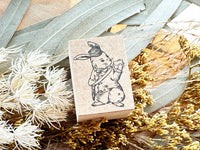 Sirusu Rubber Stamp / Bunny Postman