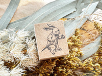 Sirusu Rubber Stamp / Busy and irritated Rabbit