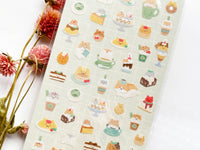 Yummy!  Sheet of Stickers /  Hamster