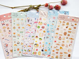 Yummy!  Sheet of Stickers /  Hamster