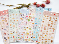 Yummy!  Sheet of Stickers /  Bear