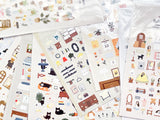 Suatelier Sheet of Sticker / Cats Catch