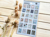 Sheet of Masking Stickers /  Stamps