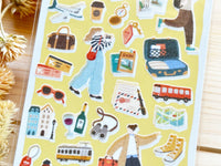 "Doing" Sheet of Stickers / Travel