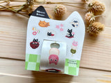Cat Japanese Washi Masking Roll Stickers - Sweets