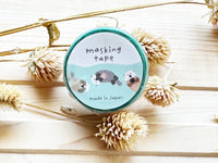 Japanese Die-Cut Washi Masking Tape / Sea Otter