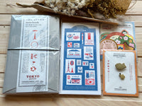 TN - Traveler's Notebook Tokyo Edition (with charm, stickers and postcard book)