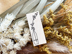Sachi Hanko Original Wooden Rubber Stamp / Vase
