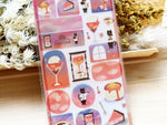 Furukawa Sora Cafe Series Sheet of Stickers / Evening