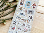 Dayan the Wachifield Cat Masking Sheet of Stickers