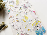 Tokoro Komugi Sheet of Stickers - Starry Sky