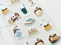 Shoichiro Tobimatsu Sheet of Stickers - Dessert