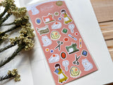 Furukawa Foil-stamped Sheet of Stickers / Glittering