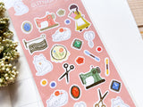 Furukawa Foil-stamped Sheet of Stickers / Glittering