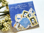 Furukawa Mino Paper Flake Stickers / Museum Animals