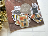 Furukawa Mino Paper Flake Stickers / Museum Animals