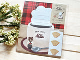 Furukawa x Kalita Coffee Cup Mini Letter Set / After Lunch (Bear)