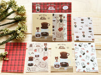 Furukawa x Kalita Square Masking Stickers / After Lunch (Bear)