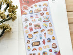 "Mahoroba" Sheet of Stickers / Kitchen