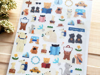 Mariko Fukuoka Sheet of Stickers / Trip