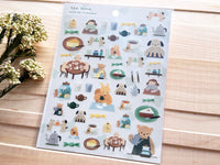 Mariko Fukuoka Sheet of Stickers / Tea Time