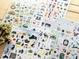 Mariko Fukuoka Sheet of Stickers / Trip