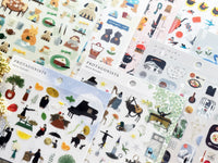 Nishishuku Sheet of Stickers / Scene